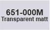 000M Transparent matt 000M Transparent matt