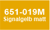 019M Signalgelb matt 019M Signalgelb matt
