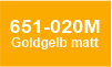 020M Goldgelb matt 020M Goldgelb matt