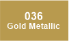 036CF Gold Metallic 036CF Gold Metallic