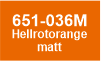 036M Hellrotorange matt 036M Hellrotorange matt