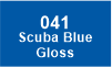 041CF Scuba Blue Gloss 041CF Scuba Blue Gloss