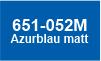 052M Azurblau matt 052M Azurblau matt