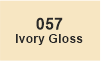 057CF Ivory Gloss 057CF Ivory Gloss