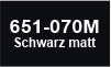 070M Schwarz matt 070M Schwarz matt