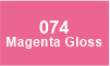 074CF Magenta Gloss 074CF Magenta Gloss
