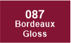 087CF Bordeaux Gloss 087CF Bordeaux Gloss
