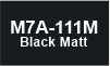 M7A-111M Black matt M7A-111M Black matt