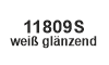 11809S weiß glänzend 11809S weiß glänzend