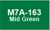 M7A-163 Mid Green M7A-163 Mid Green