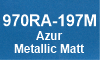 197M azur metallic matt 197M azur metallic matt