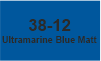 38-12 Ultramarine Blue matt 38-12 Ultramarine Blue matt