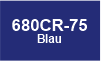 680CR-75E - Blau 680CR-75E - Blau