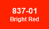 837-01 Bright Red
