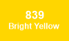 839 Bright Yellow