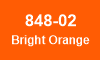 848-02 Bright Orange