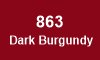 863 Dark Burgundy