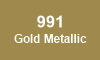 991 Gold Metallic 991 Gold Metallic