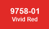 9758-01 Vivid Red 9758-01 Vivid Red