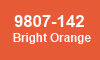 9807-142 Bright Orange 9807-142 Bright Orange