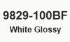 9829-100BF White glossy 9829-100BF White glossy