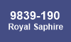 9839-190 Royal Saphire 9839-190 Royal Saphire