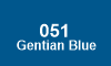 051 Gentian blue 051 Gentian blue