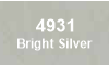 4931 Bright Silver 4931 Bright Silver