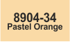 8904-34 Pastel Orange